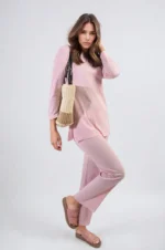 Annalise Knitted Top and Trouser Co-ord Set - Cozy & Stylish Everyday Comfort Outfit - Image 8