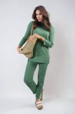 Annalise Knitted Top and Trouser Co-ord Set - Cozy & Stylish Everyday Comfort Outfit - Image 9