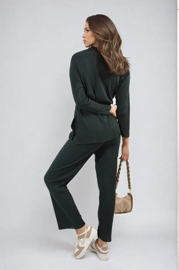 Annalise Knitted Top and Trouser Co-ord Set - Cozy & Stylish Everyday Comfort Outfit - Image 14