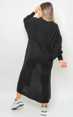 Alice Chunky Knitted Balloon Sleeve Long Maxi Cardigan - Cozy & Stylish Women's Sweater | Elegant Knitwear - Image 31