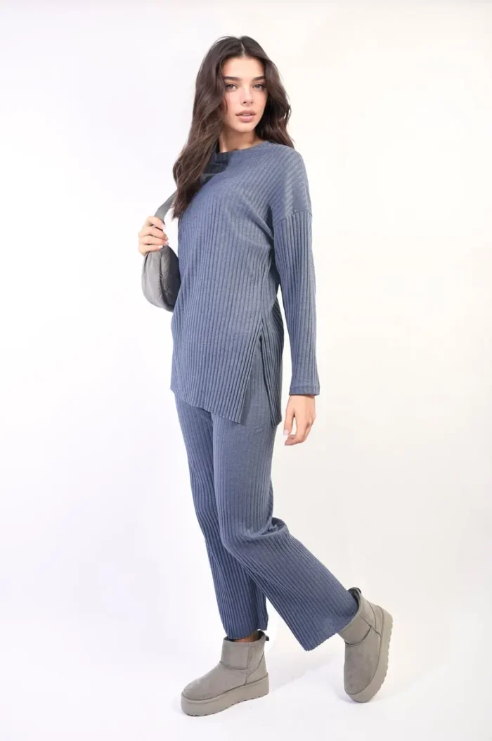 Annalise Knitted Top and Trouser Co-ord Set - Cozy & Stylish Everyday Comfort Outfit - Image 28