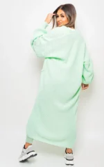 Alice Chunky Knitted Balloon Sleeve Long Maxi Cardigan - Cozy & Stylish Women's Sweater | Elegant Knitwear - Image 40