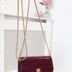 Stylish Micro Mini Bag with Gold Clasp and Chain Strap | Perfect for Chic Looks