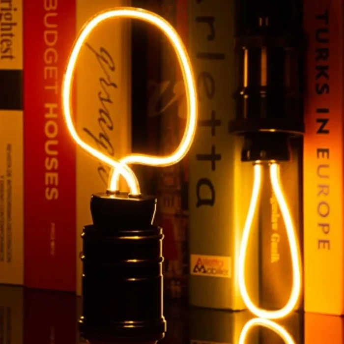 4W Retro LED Soft Filament E27 Decorative Industrial Light - Vintage Charm, Warm White Glow - Image 2