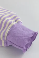 Angie Stripe Loose Drop Shoulder Long Sleeve Top - Trendy & Comfortable Women's Fashion | Versatile & Stylish - Image 8