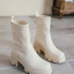 Stylish Isabel Chunky Sock Outsole Boots - Comfortable & Durable Footwear for Any Occasion