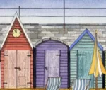Limited Edition Art Print - Beach Huts No.1 | Exhibition Quality, Signed & Numbered - Image 5