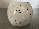Handmade Ceramic Butter Dish and Sugar Bowl Set - Confetti Glaze | Microwave & Dishwasher Safe - Image 6