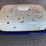 Handmade Ceramic Butter Dish with Confetti Glaze - Keep Butter Fresh and Spreadable