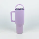 Aquaala Thirst Quencher 40 Oz Tumbler - Leak-Proof, Triple-Wall Insulated, Easy Carry Handle - Image 2
