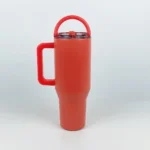 Aquaala Thirst Quencher 40 Oz Tumbler - Leak-Proof, Triple-Wall Insulated, Easy Carry Handle - Image 5