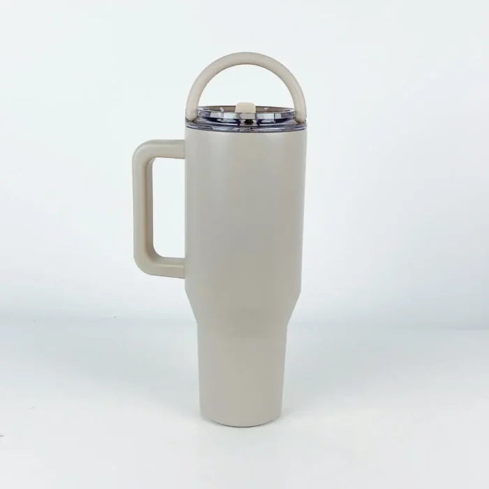 Aquaala Thirst Quencher 40 Oz Tumbler - Leak-Proof, Triple-Wall Insulated, Easy Carry Handle - Image 10