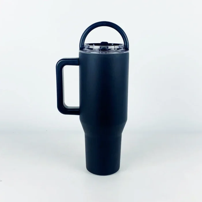 Aquaala Thirst Quencher 40 Oz Tumbler - Leak-Proof, Triple-Wall Insulated, Easy Carry Handle - Image 12