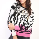Kendra Amour Tiger Print Jumper - Bold & Chic Animal Print Sweater for Women