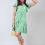 Izabella Ruffle Sleeve Tiered Mini Dress - Perfect Summer Elegance & Playfulness
