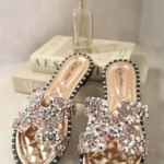 Desiree Embellished Open Toe Flat Sandals - Stylish, Comfortable Summer Footwear