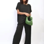 Gabriella Oversized Top & Wide Leg Trouser Co-ord Set Chic & Comfortable Women's Outfit