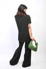 Gabriella Oversized Top & Wide Leg Trouser Co-ord Set Chic & Comfortable Women's Outfit - Image 3
