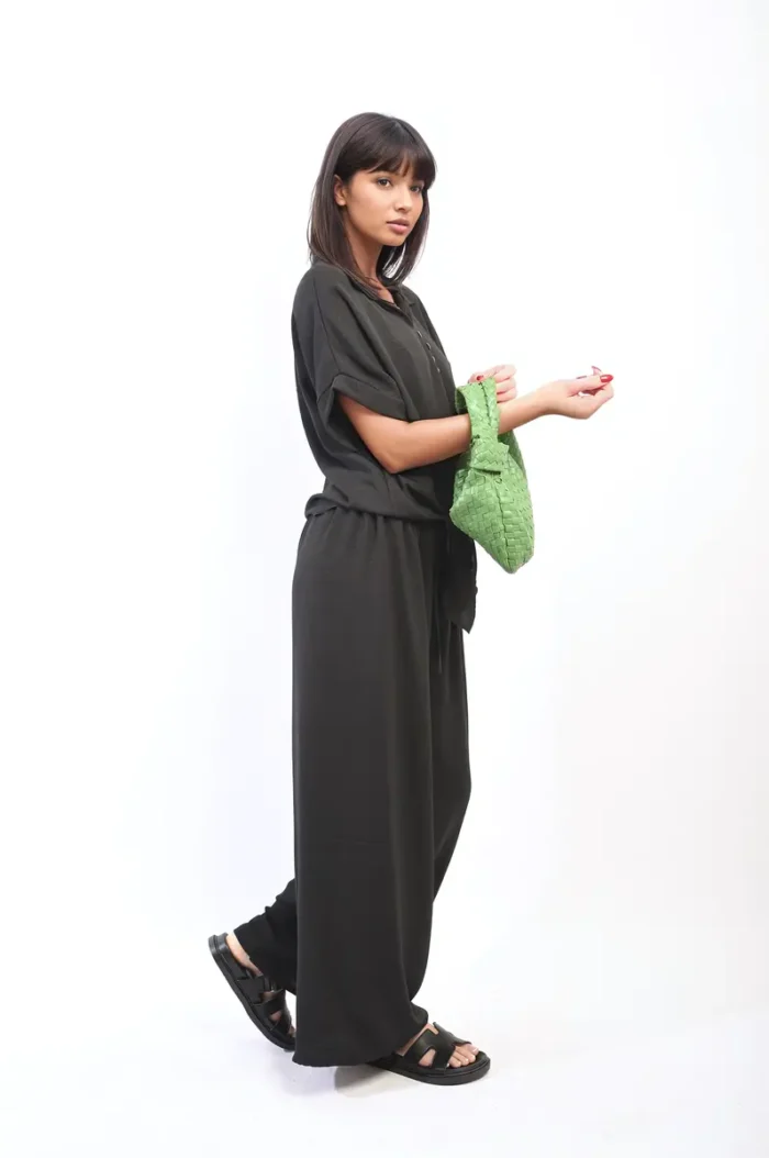 Gabriella Oversized Top & Wide Leg Trouser Co-ord Set Chic & Comfortable Women's Outfit - Image 4
