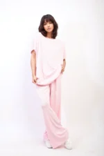 Gabriella Oversized Top & Wide Leg Trouser Co-ord Set Chic & Comfortable Women's Outfit - Image 8