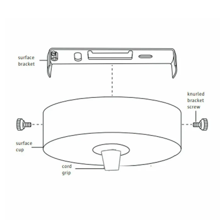 Durable 125mm Ceiling Rose Light Fixing Brace Plate with Accessories - Perfect for Chandeliers & Light Fittings - Image 2