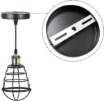 Durable 125mm Ceiling Rose Light Fixing Brace Plate with Accessories - Perfect for Chandeliers & Light Fittings - Image 3