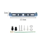 Durable 125mm Ceiling Rose Light Fixing Brace Plate with Accessories - Perfect for Chandeliers & Light Fittings