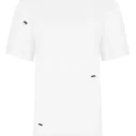 Ants Embroidered T-Shirt White Men - Casual & Stylish Cotton Fashion Tee