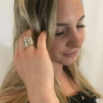 Baguette Beauty Ring - Glamorous Crystal Jewelry | Sparkle and Elegance Combined