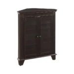 Lydia Corner Cabinet Espresso - Space-Saving and Functional Furniture for Your Home - Image 6