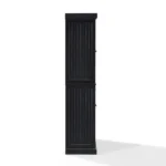 Seaside Pantry Distressed Black - Coastal Charm with Ample Storage - Image 8