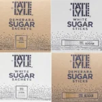 Tate & Lyle 2.5kg Sugar Individual Sticks Sachets - White & Brown - Convenient & Kosher Certified