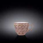 Elegant Violet & Lavender Porcelain Coffee/Tea Cup - 10 FL OZ/300 ML, Hand-Glazed Artisan Design