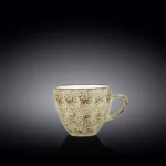 Exquisite Pale Green Pistachio Porcelain Tea Cup 10 FL OZ | 300 ML - Hand-Glazed, Artisanal Design