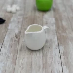 High-Quality White Porcelain Creamer Set - 5 Oz (150 ml) | Elegant & Durable