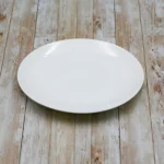 Elegant 10" White Dinner Plate | Porcelain | Microwave & Dishwasher Safe | WILMAX