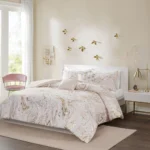 Luxurious Intelligent Design Dorsey Floral Print Comforter Set - Ultra Soft, Hypoallergenic, Machine Washable - Image 6