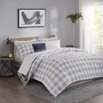 Madison Park Essentials Patrick Reversible 8 Piece Comforter Set - Hypoallergenic, Anti-Microbial, OEKO-TEX Certified - Image 7