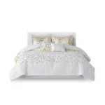 Luxurious Intelligent Design Dorsey Floral Print Comforter Set - Ultra Soft, Hypoallergenic, Machine Washable - Image 7