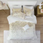 Luxurious Intelligent Design Dorsey Floral Print Comforter Set - Ultra Soft, Hypoallergenic, Machine Washable - Image 8