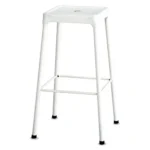 Bar-Height Steel Stool, Backless, 29" Seat Height, Black - Durable, Stylish, and Functional Seating for Home & Commercial Use - Image 4