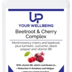 Beetroot & Cherry Complex - 4500mg for Energy, Immunity & Metabolism - 60 Vegan Capsules