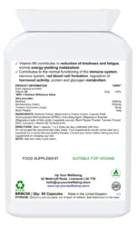 Beetroot & Cherry Complex - 4500mg for Energy, Immunity & Metabolism - 60 Vegan Capsules - Image 2