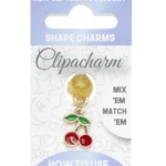 Elegant Cherries Enamel Pendant Necklace - Handcrafted Jewelry with Vibrant Red Enamel Finish