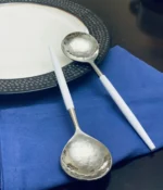 Elegant & Durable 6-Piece Stainless Steel Soup Spoon Set - Artisan Quality Cutlery - Image 2
