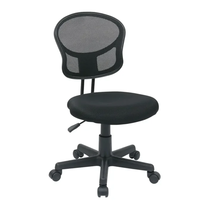 Elevate Your Productivity with the Comfortable Mesh Task Chair | Ergonomic & Stylish - Image 1