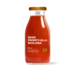 Organic Sicilian Cherry Tomato Sauce 250g - Delicious Ready-Made Pasta Condiment