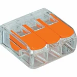 32A Spring Lever Push Fit Reusable 3 Way Wire Connectors - Safe & Efficient Electrical Wiring