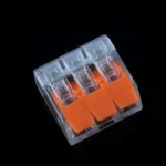32A Spring Lever Push Fit Reusable 3 Way Wire Connectors - Safe & Efficient Electrical Wiring - Image 5