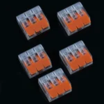 32A Spring Lever Push Fit Reusable 3 Way Wire Connectors - Safe & Efficient Electrical Wiring - Image 7